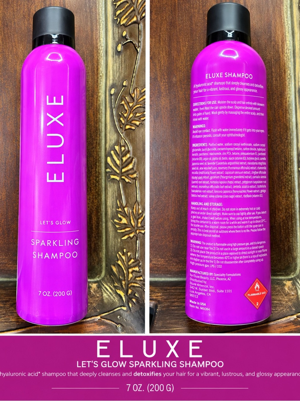 ELUXE Sparkling Shampoo